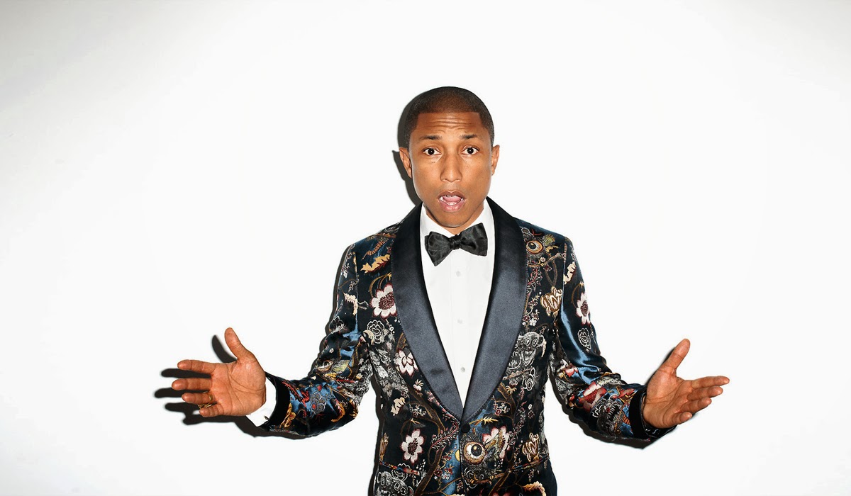 Óculos de Pharrell Williams no Grammy 2023 tem 61 diamantes e duas  esmeraldas, Moda
