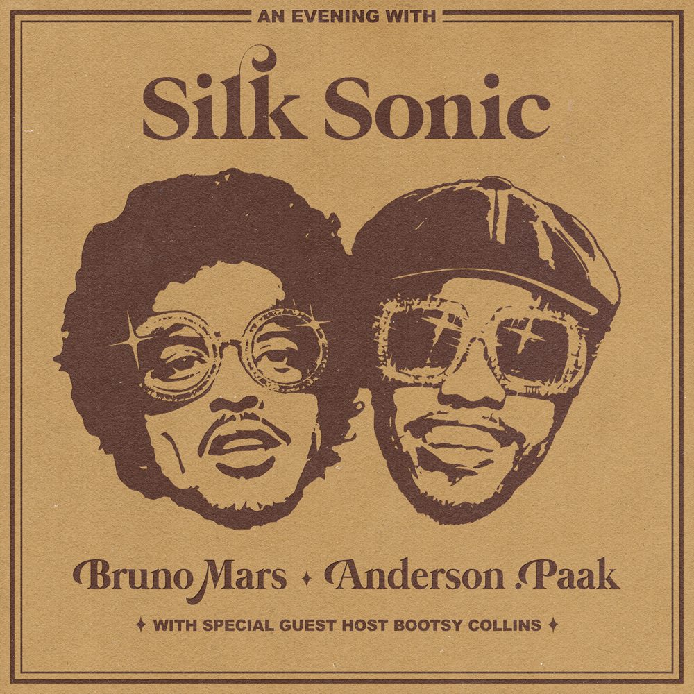 Disco 202 - Semana 47 - De 24 de novembro a 1 de dezembro de 2021 - Silk Sonic - An Evening with Silk Sonic Capa